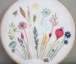 Flowers & plants (hand embroidery). 20 Flower Embroidery Patterns Cutesy Crafts
