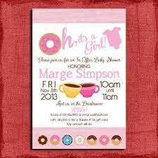 Printable Office Donut Baby Shower Invitation Great For Coworkers Di Baby Shower Invitations Diy Printable Baby Shower Invitations Free Baby Shower Invitations