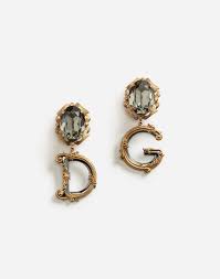 Women S Jewelry And Bijoux Dolce Gabbana Pendant Earrings With Decorative Elements Stud Earrings Jewelry Women Jewelry