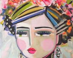 Warrior Girl Portrait PRINT