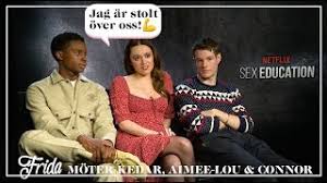 Amy lou wood who plays aimee gibbs, is dating connor swindells, who plays adam groff! Kedar Williams Stirling Aimee Lou Wood Connor Swindells About New Series Sex Education Youtube