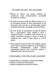 Un plan de afaceri se poate face pe o pentru redactarea unui plan de afaceri ca la carte este nevoie de o firma de consultanta in afaceri si management sau de experienta unui consultant in. Proiect Plan De Afaceri Instrument Al Managementului La Sucursala De Furnizare Si Distributie A Energiei Electrice Baia Mare Economie 112475