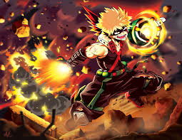 Because i see contents using either of the two so i'm not sure which one is the official english translation of his name. Bakugou Fanart