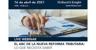 La nueva reforma tributaria entra en vigor en 2020. El Abc De La Nueva Reforma Tributaria Lo Que Necesita Saber Events Holland Knight