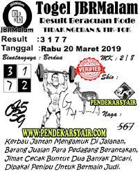 Syair Togel Hongkong Hari Ini 20 Maret 2019 Maret Tanggal Binatang