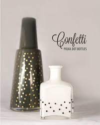 Diy Polka Dot Bottles Ruffled Polka Dot Decor Polka Dots Crafty Diy