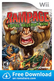 Download Rampage Total Destruction Nintendo Wii Wii Isos Rom Rampage Total Destruction Rampage Game Wii