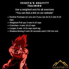 Vegeta Gravity Training Weighted Vest Gym Training Train