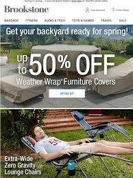 Page 2 massage chair congratulations and thank you for trusting brookstone. Brookstone Up To 50 Off Weather Wrap Furniture Covers Milled