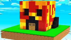 Green boy preston logo fan skin. Preston Vs Brianna Sky House Battle Minecraft Youtube