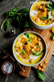 Trotz Des Heissen Wetters Im Sommer Kannst Du Leckere Suppen Geniessen Zum Beispiel Diese Kalte Mais Gazpacho Gazpacho Rezept Gazpacho Kalte Suppe Rezept