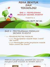 Cadangan aktiviti peneraju pendidikan negara. Bab 1 Penyelesaian Masalah Secara Inventif