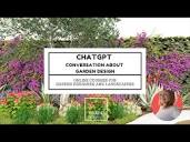 Open AI, a ChatGPT conversation about Garden Design - YouTube