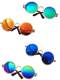 Get the best deals on cat sunglasses and save up to 70% off at poshmark now! Mmy Metal Frame Small Round Pet Sunglasses For Special Tidal Glasses For Cats Or Small Dogs 1pack Random Color Dogly