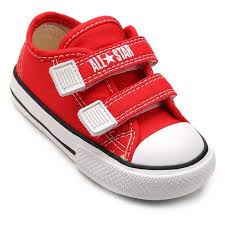 Tenis Infantil Converse All Star Ct Border 2 S Baby Vermelho Netshoes