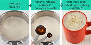 Warm Vanilla Milk Bedtime Drink Now Cook This