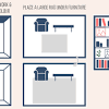 While darker colors will make a small room look even smaller, light colors, on the other hand, tend to help with the illusion of a larger area. 1