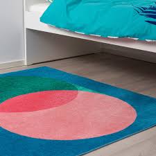 Schoner wohnen teppich devi rose bei tepgo kaufen versandkostenfrei. Gracios Teppich Rosa Blau 133x160 Cm Ikea Deutschland