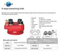 China 4 Ways Breeching Inlet Manufacturers Suppliers Factory ...