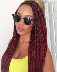 Ombre Black And Burgundy Braids 21 Best Protective Hairstyles For Black Women Stayglam Senegalese Twist Hairstyles Cool Braid Hairstyles Crochet Braids Hairstyles