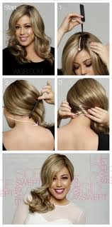 Side Swept Hair Tutorial Side Swept Hairstyles Hair Tutorial Hair Styles