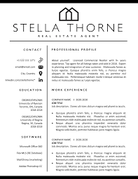 A real estate agent resume must showcase knowledge of real estate laws, licensing requirements by the state, local market, and experience in negotiating a career as a real estate agent is not easy to pursue. Realtor Resume Cv Template Real Estate Agent Resume Cover Letter Resume Real Estate Templates Cv Template