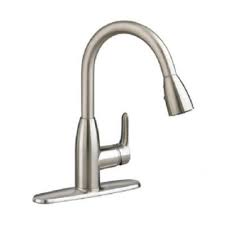 Pull down kitchen faucets are more convenient than the classic pull out faucets. Separate Deck Plate Pull Down Kitchen Faucets Kitchen Faucets The Home Depot