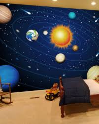 A wooden magazine file and a baked bean tin received the. Space Themed Kids Room 800x1000 Wallpaper Teahub Io