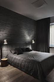 Cool Masculine Bedroom For Mens Black Color And Gray Black Bedroom Decor Luxurious Bedrooms Modern Bedroom
