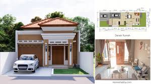 Maybe you would like to learn more about one of these? Desain Dan Denah Rumah Ukuran 7 X 22 M Dengan Atap Limasan Terdapat 3 Kamar Tidur Yang Cukup Luas Homeshabby Com Design Home Plans Home Decorating And Interior Design