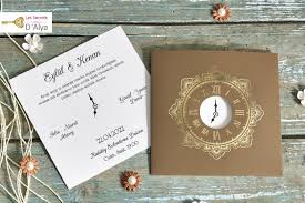 Mariage champêtre, mariage vintage ou bien classique : Faire Part Mariage Vintage Horloge Les Faire Part Dalya