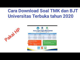 Kumpulan tugas dan diskusi ut kumpulan tugas_tugas s1 manajement belajar mandiri universitas terbuka. Cara Download Soal Tmk Dan Bjt Buku Jawaban Tugas Universitas Terbuka 2020 Youtube
