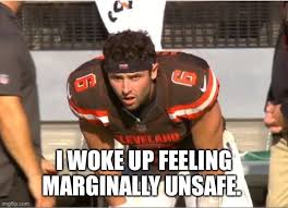 Find and share the best video clips and quotes on vlipsy. Baker Mayfield Not So Dangerous Imgflip