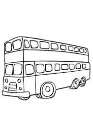 Sie malen die motive sorgfältig aus ohne die vorgegebenen begrenzungen zu überschreiten. Ausmalbild Doppeldeckerbus Kostenlos Ausdrucken