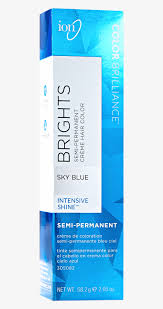#personal #blue #blue sky ion dye #ion dye #blue hair. Color Brilliance Brights Semi Permanent Hair Color 1500x1500 Png Download Pngkit