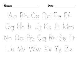 This is easy to do with the right soft. Alphabet Trace Worksheet Pdf Digital Printable Beginning Reading Preschool