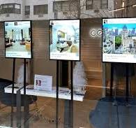 55 Inch Digital Window Display