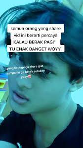 Waktu tu dia pura2 tidur dan xsangka esoknya, dia berubah. Abi Eaabek On Tiktok Buruan Berak Lucu Orang Video