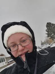 Morning walk despite unpleasant weather