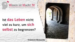 Ist das leben nicht schön?: Tagesinspiration Nr 45 Friedrich Nietzsche Ist Das Leben Nicht Viel Zu Kurz