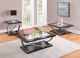 Keep your guests guessing as they appreciate the unique style and presence of this bistro set. 3 Piece Coffee Table Set