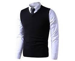 This top still had a tag on it…so, it's 12 or. Ltifone Mens Slim Fit V Neck Sweater Vest Basic Plain Short Sleeve Sweater Pullover Sleeveless Sweaters With Ribbing Edge