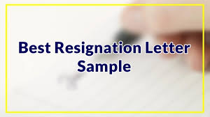 Check spelling or type a new query. Best Resignation Letter Sample