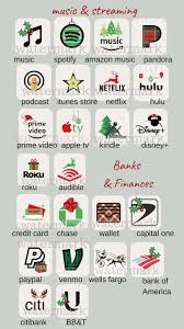 Christmas Iphone App Icons Ios 14 Aesthetic App Covers Etsy In 2021 Iphone Apps App Icon Iphone App Design