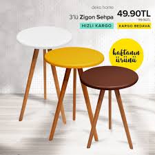 Deko Home 3 Lu Zigon Sehpa Sadece 49 90tl Ustelik Kargo Bedava Dekorazoncom Http Www Dekorazon Com Deko Home 3lu Zigon Ev Dekorasyonu Evler Dekorasyon