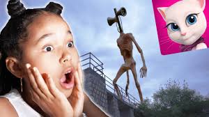 Talking ANGELA force VERITY à trouver SIREN HEAD dans la forêt à 3H00 du  MATIN