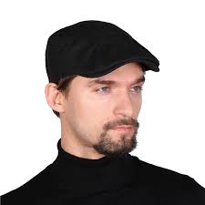 Flat Caps For Men Uk LinYooLi Mens Vintage Washed Flat Denim Jean Ivy  Newsboy Cabbie Gatsby Golf Driving Hat Cap Peaky Blinders Hat