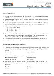 All worksheets are free to download and use for practice or in your classroom. Unique Equation