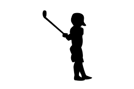 Download Kid Golfer Silhouette Svg Cut File By Creative Fabrica Crafts Creative Fabrica Yellowimages Mockups