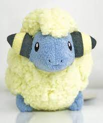 Pokemon Center Original Plush Doll Mofu Mofu Mareep Merriep 4521329256917 4521329256917 Ebay Pokemon Eevee Evolutions Plush Dolls Pokemon